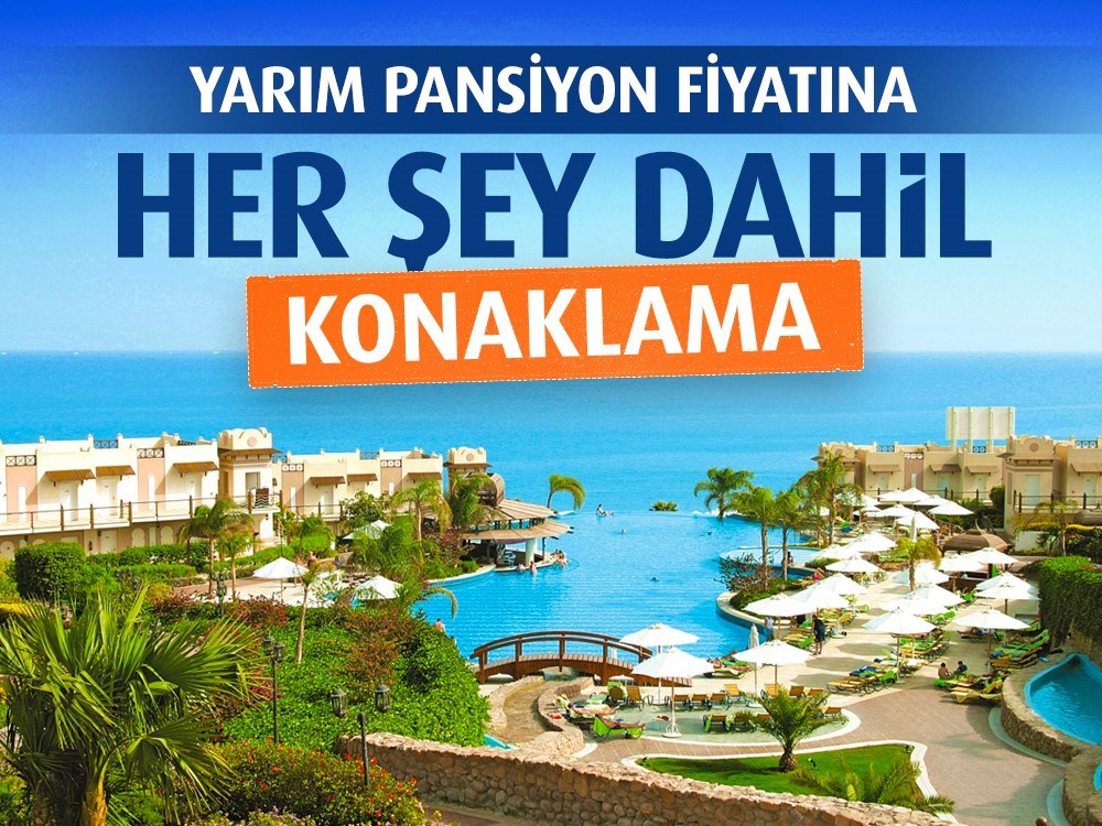 Şok Promosyon Yarım Pansiyon Fiyatına Herşey Dahil Sharm Turu Pegasus Havayolları Sabah Uçağı İle 5 gece 5* Concorde el Salam Front  Alkollü Herşey Dahil