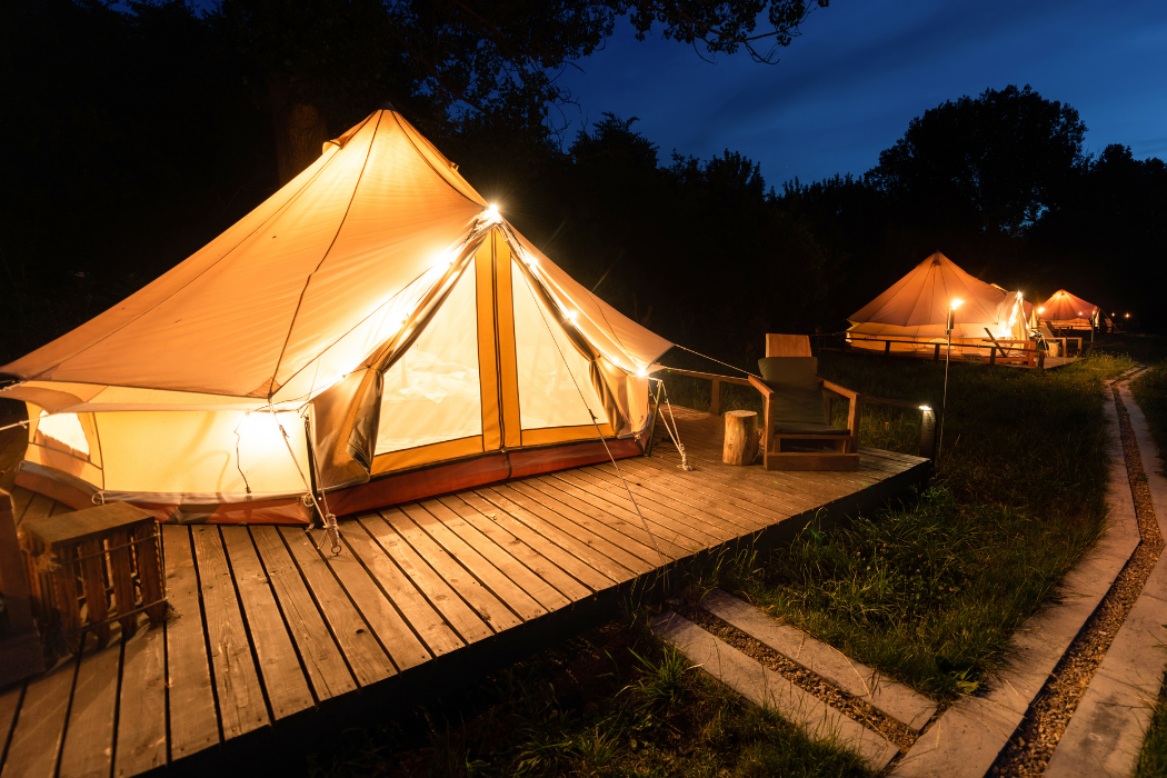glamping kamp farkları