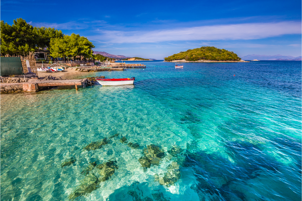 ksamil arnavutluk