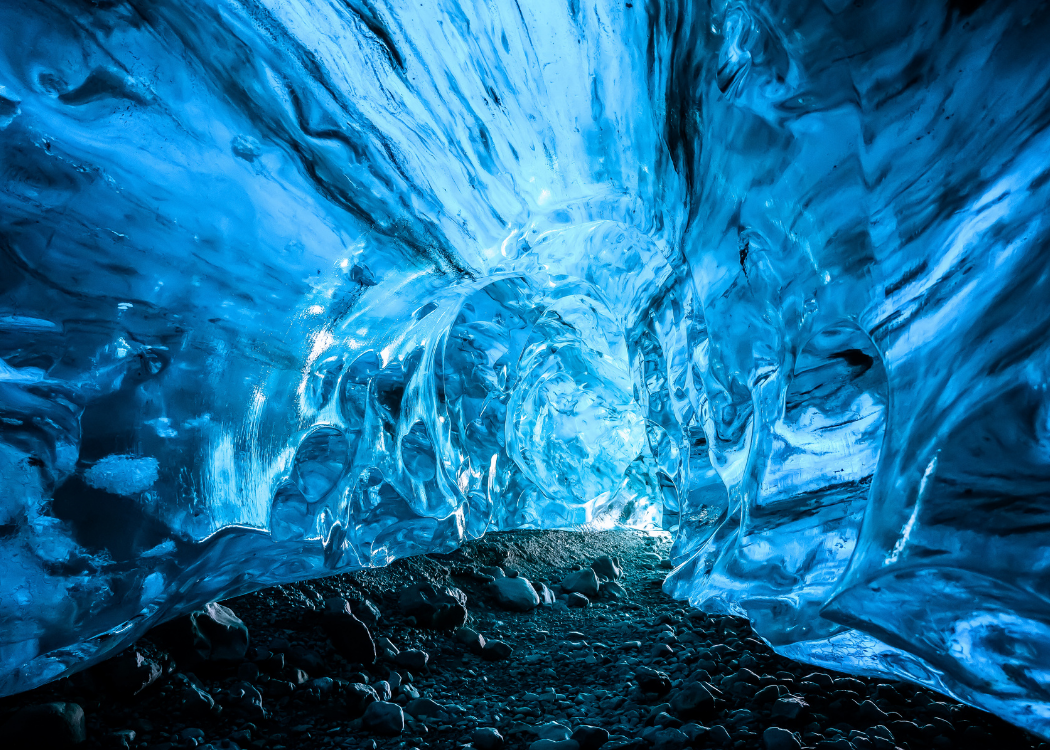 Crystal Cave izlanda