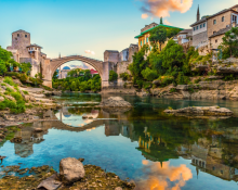 mostar köprüsü bosna hersek