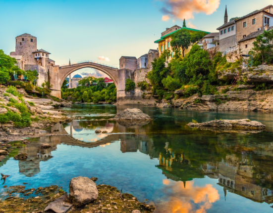 mostar köprüsü bosna hersek