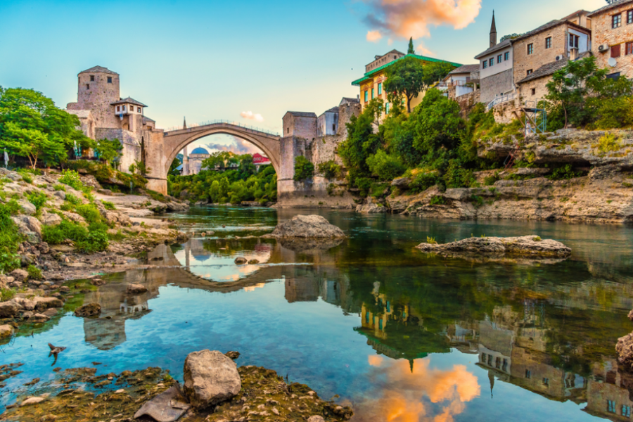 mostar köprüsü bosna hersek