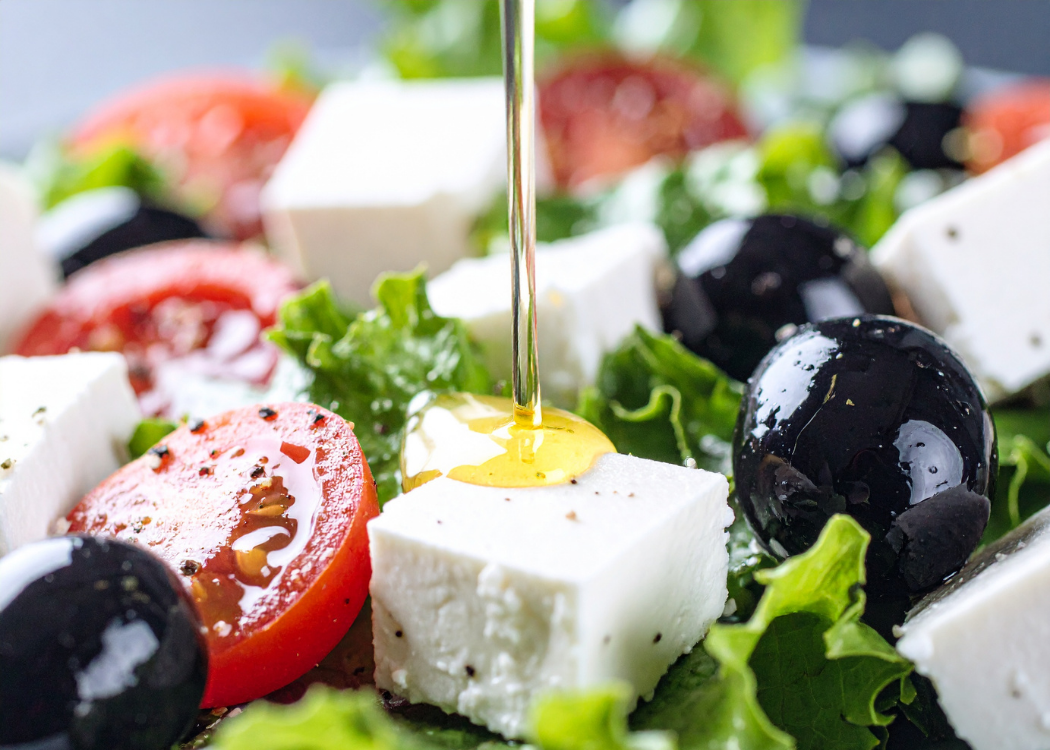 feta peynirli salata