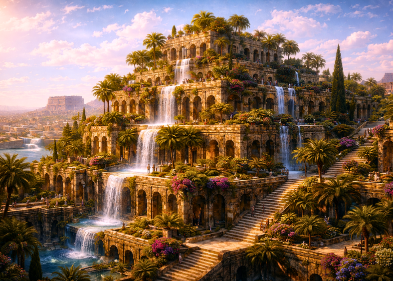 babilin asma bahçeleri