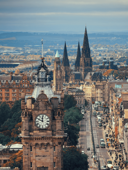 Edinburgh gezilecek yerler