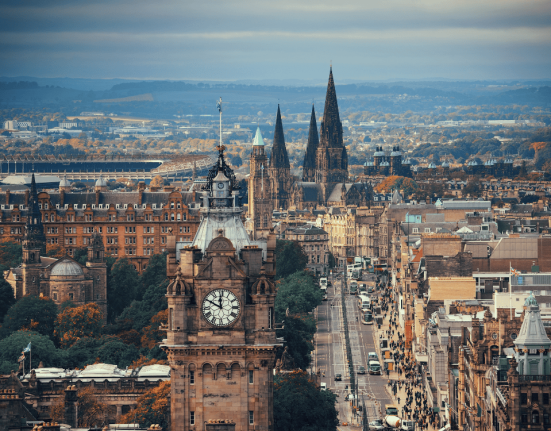 Edinburgh gezilecek yerler