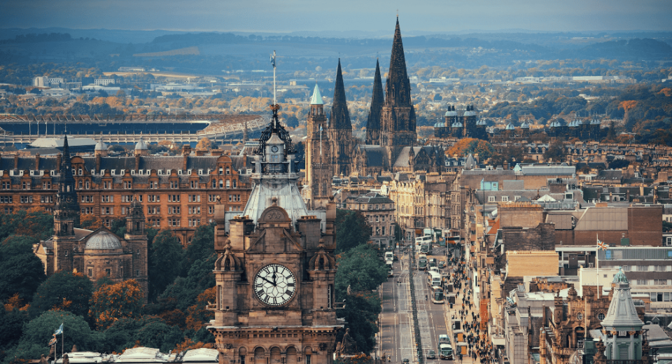 Edinburgh gezilecek yerler