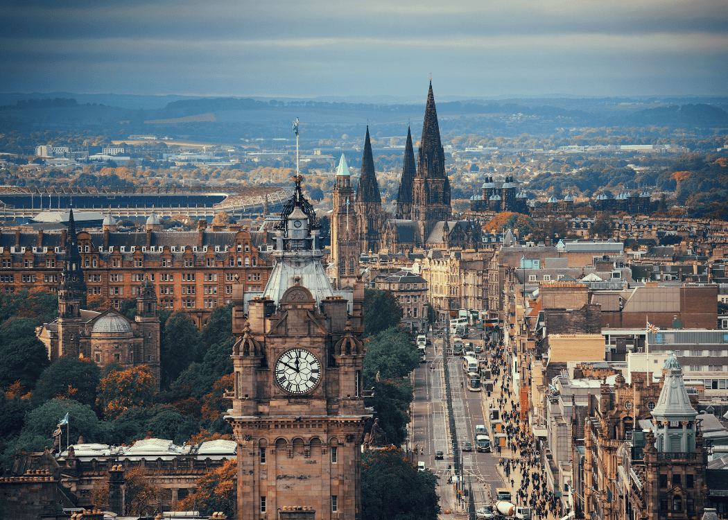 Edinburgh gezilecek yerler