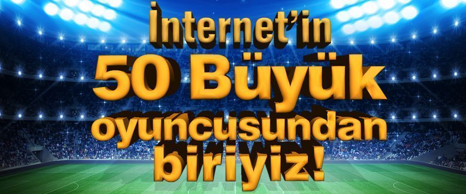 E-Ticaret’in 50 Büyük oyuncusundan biriyiz!