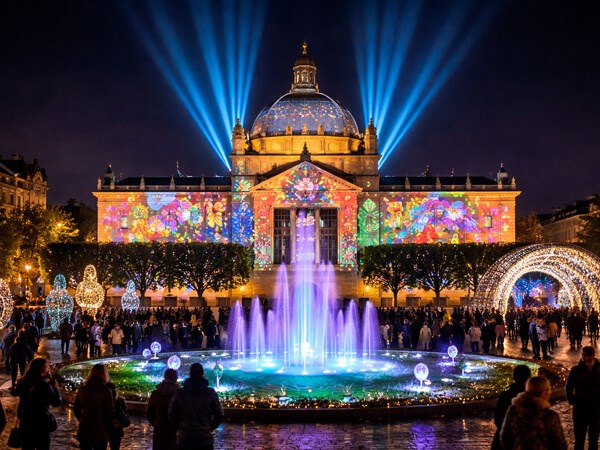  Zagreb Işık Festivali Panorama Türk Havayolları ile 3 gece