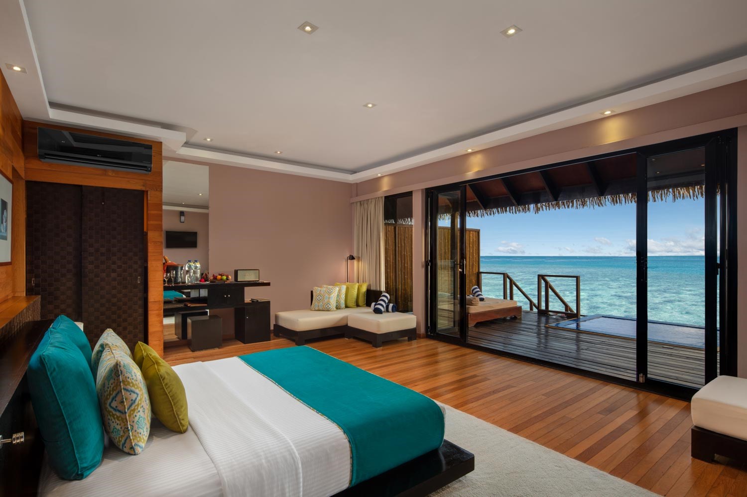Adaaran Prestige Vadoo 5* 5 gece herşey dahil konaklama QR