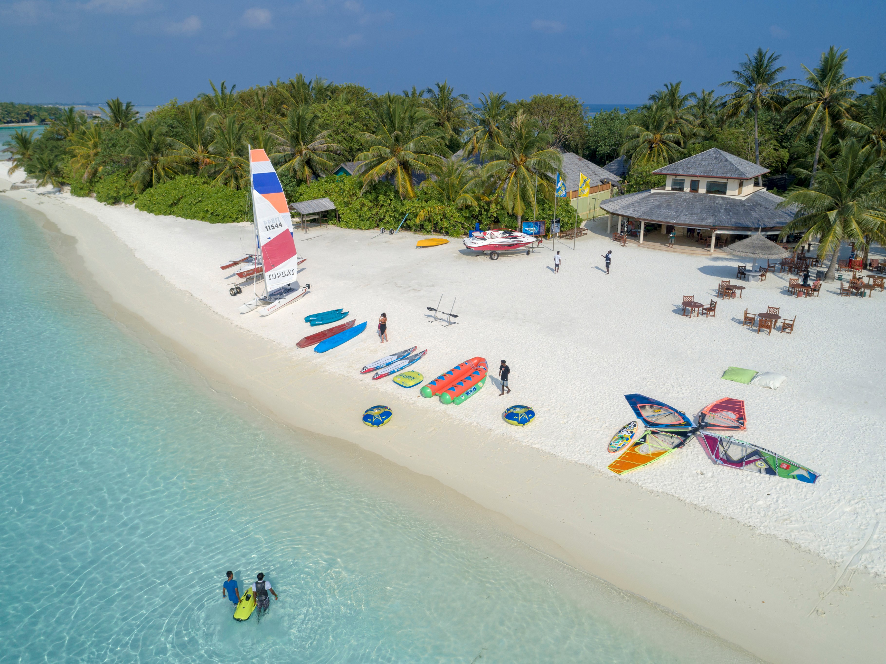Paradise Island Resort&SPA 5* 5 gece Beach Villa Tam Pansiyon Konaklama QR