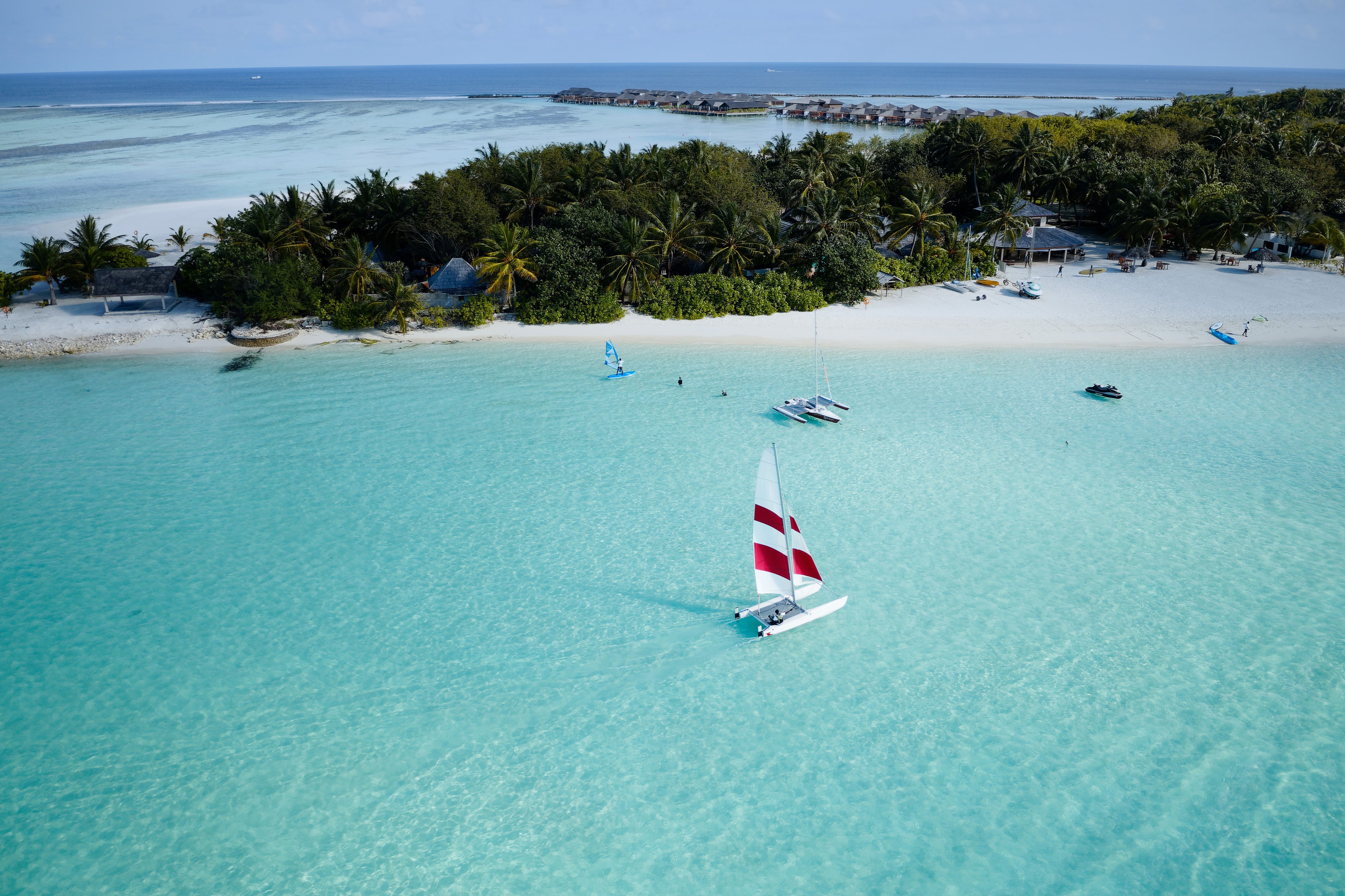 Paradise Island Resort&SPA 5* 5 gece Beach Villa Tam Pansiyon Konaklama QR