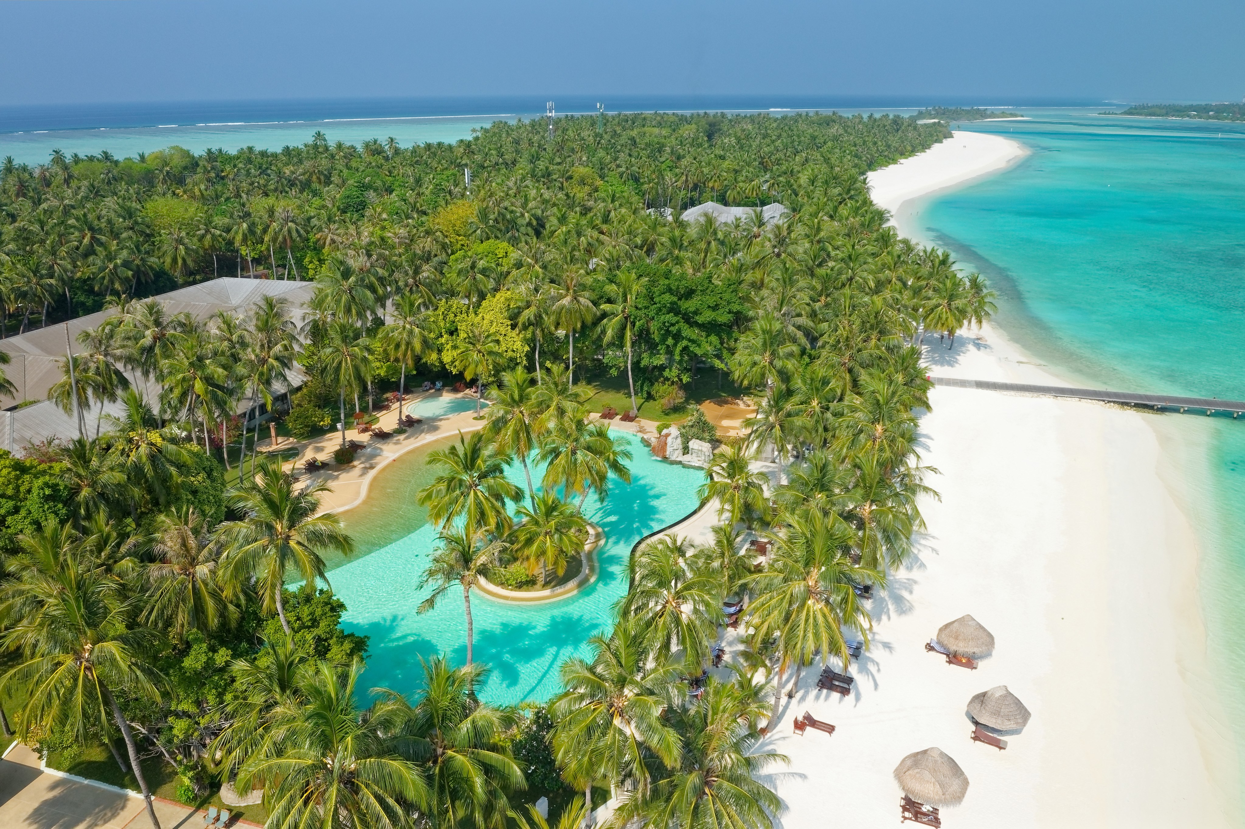 Sun Island Resort & SPA 5*  5 Gece  Beach Villa Tam Pansiyon Konaklama QR