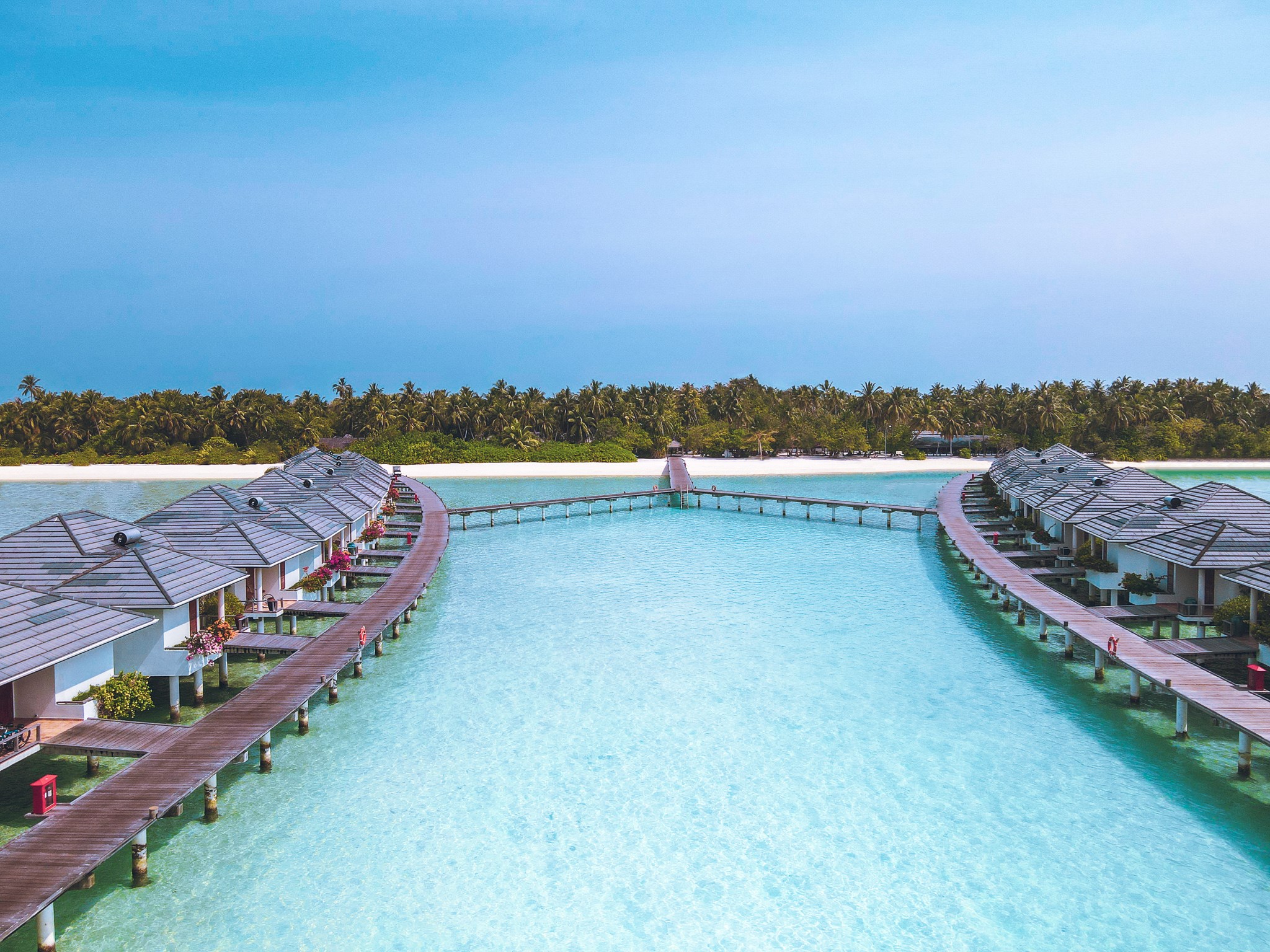 Sun Island Resort & SPA 5*  5 Gece  Beach Villa Tam Pansiyon Konaklama QR