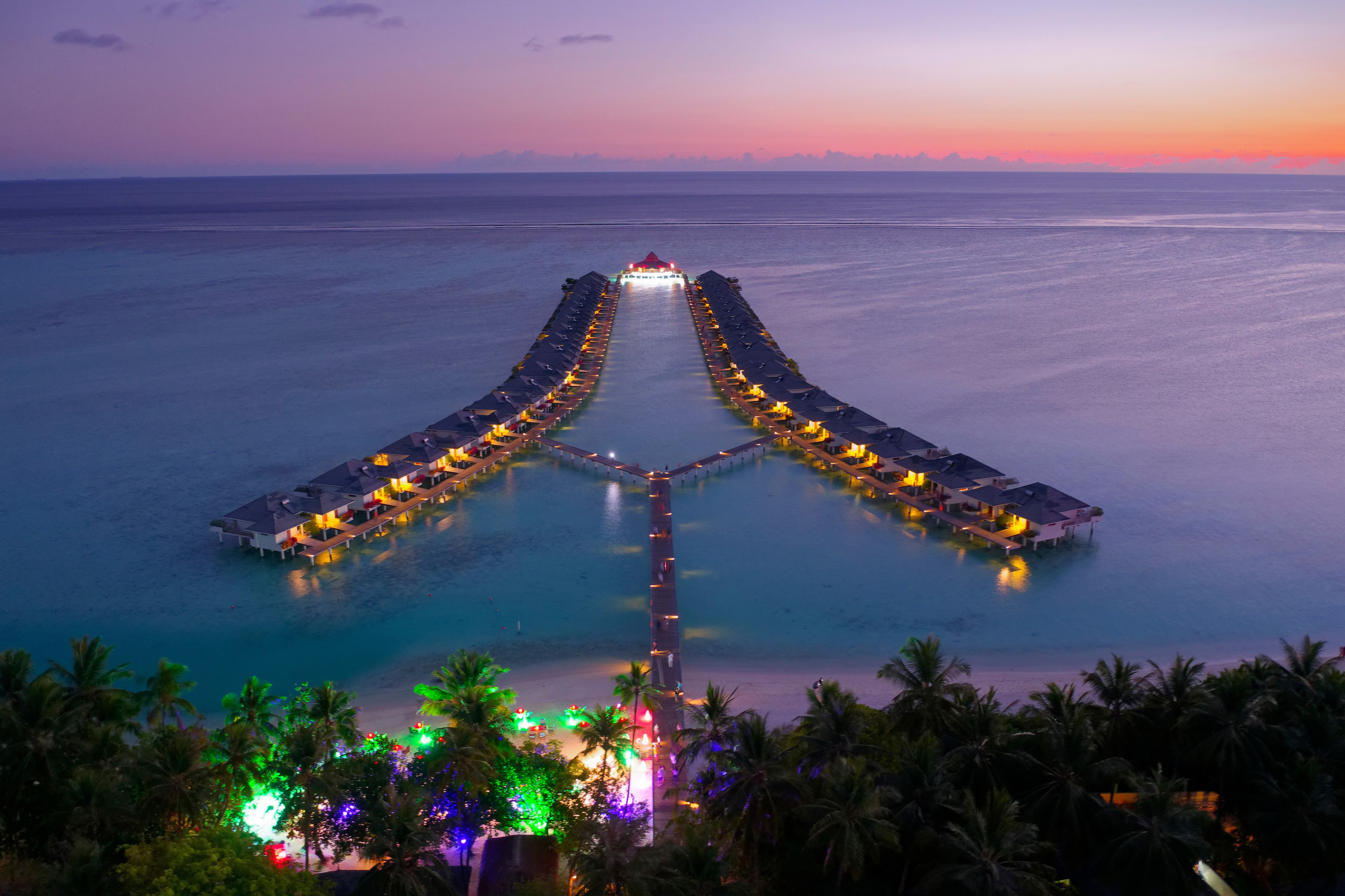 Sun Island Resort & SPA 5*  5 Gece  Beach Villa Tam Pansiyon Konaklama QR