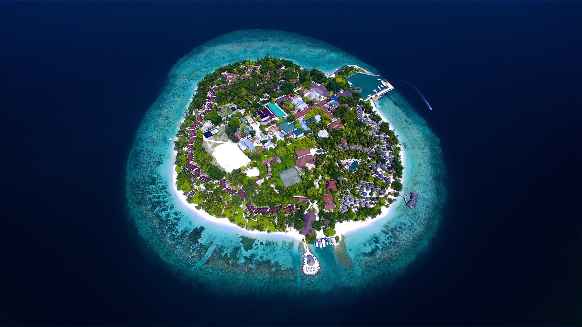 Bandos Island Resort&SPA 4* 5 gece Plaj önü standard oda Tam Pansiyon Konaklama QR