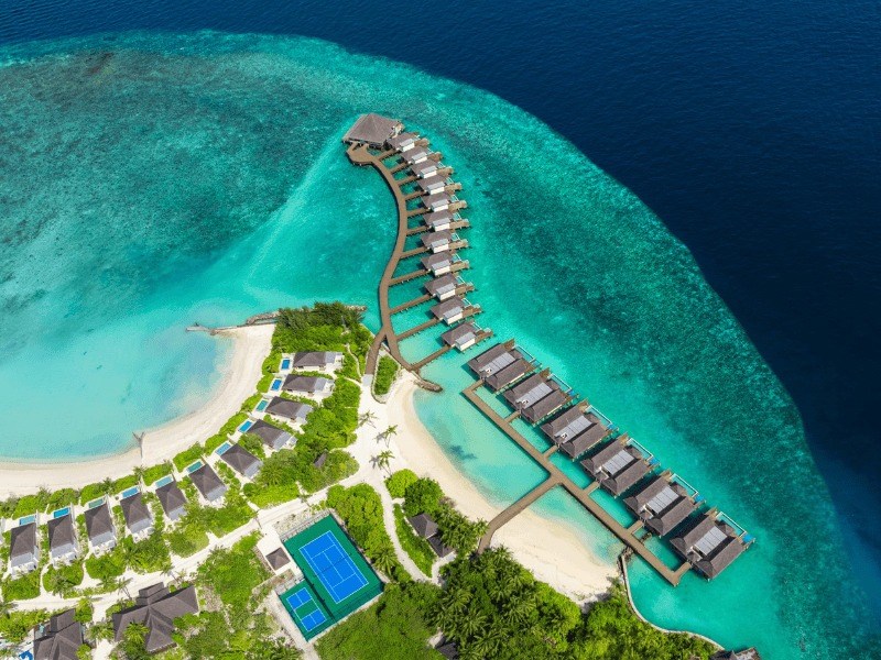 DUSİT D2 FEYDHOO  5* 5 gece Waterfront pool Villa her şey dahil Konaklama GF