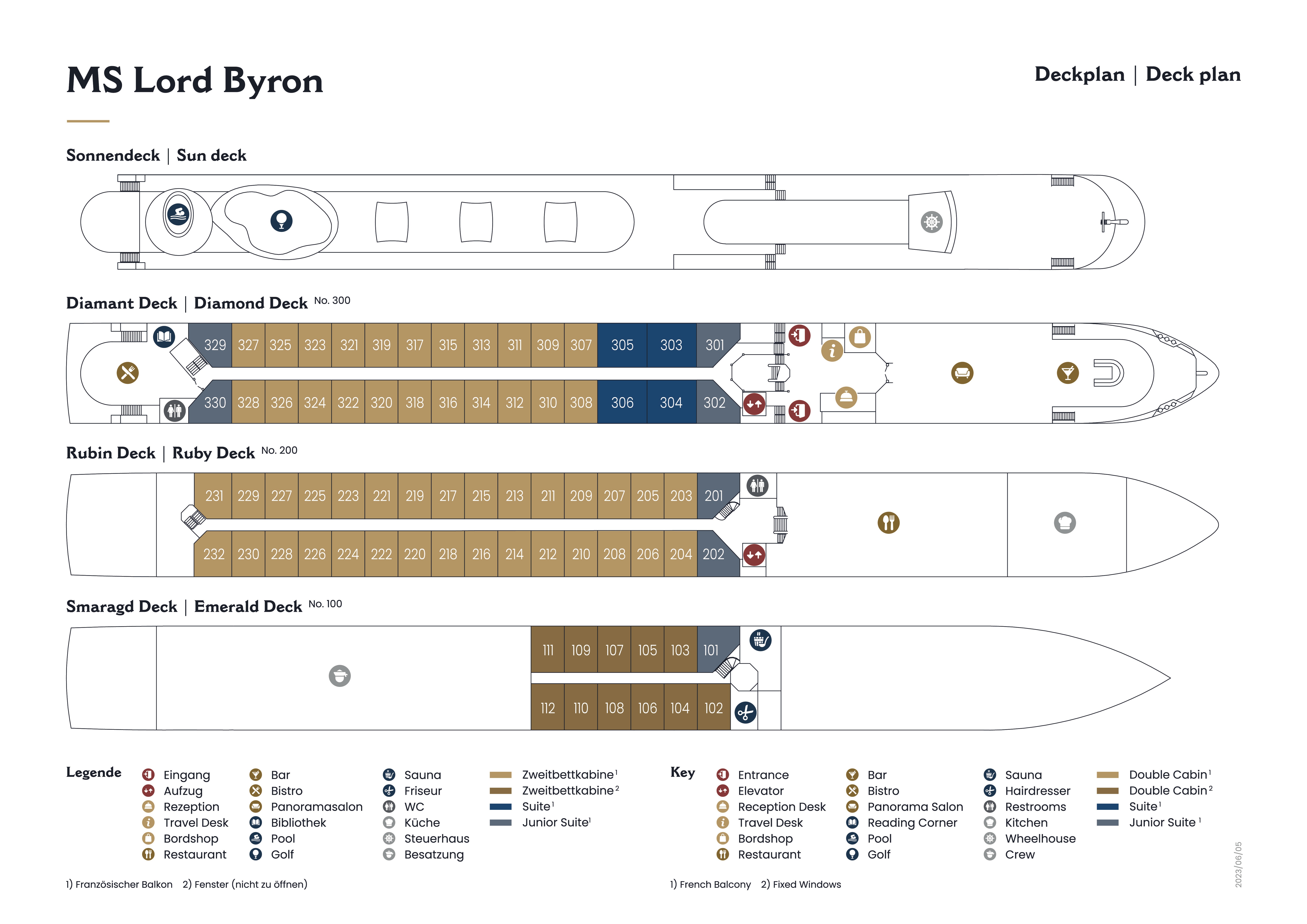 5* MS Lord Byron ile Rhone Nehri Güney Fransa & Provance & İsviçre (3)