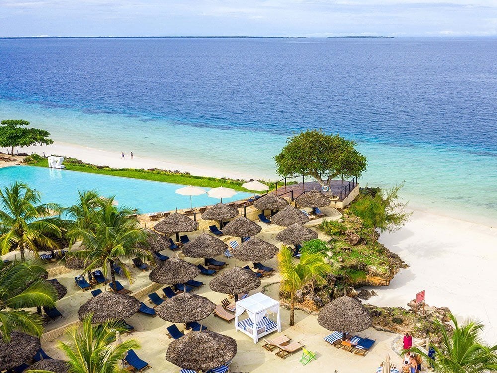 Royal Zanzibar Beach Resort 5*, deluxe oda 5 Gece her şey dahil konaklama . THY ile